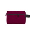 thumbnail image 1 of Wosthever Neceser con cremallera, estuche cosmético para maquillaje, organizador de bolsas, neceser de de belleza a la moda, bolso a prueba de Almacenamiento y organización del hogar Vino rojo Wosthever HA079332-06, 1 of 6