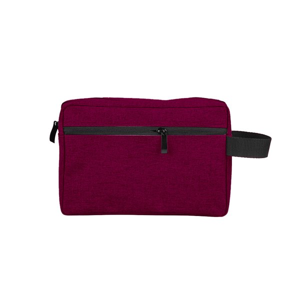 Cateissary Neceser de viaje para hombre, contenedor de capacidad, bolsas de maquillaje cosmético, organizador impermeable, bolso de de belleza a Almacenamiento y organización del hogar Vino rojo
