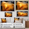 thumbnail image 4 of Designart "Sunlit Yellow Floral Portrait" Flowers Floater Framed Canvas Art Print, 4 of 5
