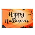 thumbnail image 1 of AQITTI Drapeau d'Halloween à Rayures 3X5 Ft Grand Drapeau de Maison Décoration de Fête Extérieure, 1 of 9