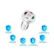 thumbnail image 4 of Cargador de Auto Elegate 4 En 1 2xusb Tipo A 2x USB Tipo C Blanco, 4 of 5