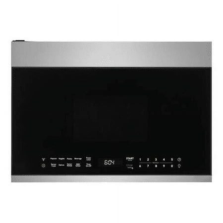 Frigidaire UMV1422US 24 Over-the-Range Microwave with 1.4 cu. ft. Capacity LED Cooktop Lighting Interior LED Lighting Automatic Sensor Cooking in Stainless Steel