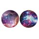 thumbnail image 1 of 2X 47 "Diamater Protector De Mantel De Redonda Elestic Woodlike Table Top Cover Sunnimix Cubierta protectora con bordes elásticos, 1 of 8