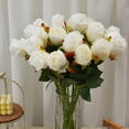thumbnail image 7 of Fake Roses, Artificial Flowers With Long Stems, Single Artificial Rose,19.7 Inch Realistic Faux Silk Rose, Elegant Roses For Bridal Wedding, Valentine's Day, Mother's Day Gift, 1Pc(Blue,19.7x2"), 7 of 7