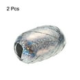 thumbnail image 3 of Curling Ribbon Crimped Balloon String 3/16" 11 Yards 2pcs for Christmas Wedding Gift Crafts Silver, 3 of 6