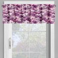 thumbnail image 4 of Ambesonne Abstract Valance & Curtain, Army Camouflage Patterns, 55"x24", Plum Pale Pink Mauve, 4 of 7