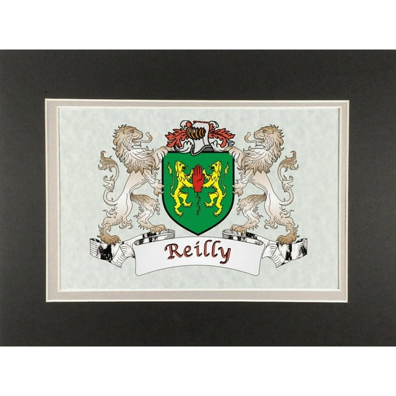 Reilly Irish Coat of Arms Print - Frameable 9" x 12"