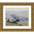 thumbnail image 1 of Gercken, Graham 24x20 Gold Ornate Wood Framed with Double Matting Museum Art Print Titled - Mudgee Hills Australia, 1 of 4
