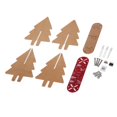 thumbnail image 2 of DIY Arbol Navideño con Luces LED Colorida Resaltada Cambiante Tamaño completo: 15 cm x 6 cm x 13 cm Soledad DIY Light Christmas Tree Tower, 2 of 10