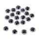thumbnail image 4 of 20 Piezas En Rhinestones De Cristal Ftback Beads Coser 12 Mm Negro Sunnimix Cosa en diamantes de imitación de cristal, 4 of 7