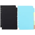 thumbnail image 1 of 4 Sets of Colored Binder Dividers Loose Leaf Notepad Tabs Dividers Practical Notebook Index Pages, 1 of 8
