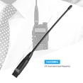 thumbnail image 3 of Antena de Mano, conector macho sma de 20 cm 20 cm 144 430 MHz Antena de Mano Flexible de Doble Banda para Walkie Talkie, 3 of 7
