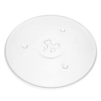 Microwave Oven Glass Plate Turntable 1 Set Round Cooking Tray Replacement Part
