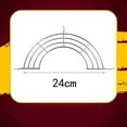 thumbnail image 2 of Summer Savings Kcavykas Kitchen Goodies,Kitchen Stainless Steel Semi-circular Frying Pan Rack Oil Control Steaming Rack, 2 of 2