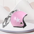 thumbnail image 2 of Sidaley El llavero funcional plástico del casco de seguridad de la motocicleta del cierre fácil y lleva el amplio Teléfono y Comunicación Estrella blanca, 2 of 6