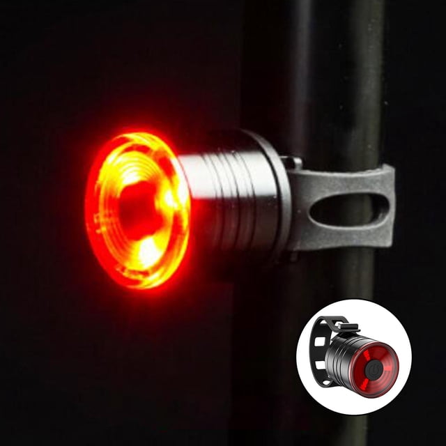 Luces para bicicleta Cola LED superbrillante rojo Luces traseras delanteras de bicicleta