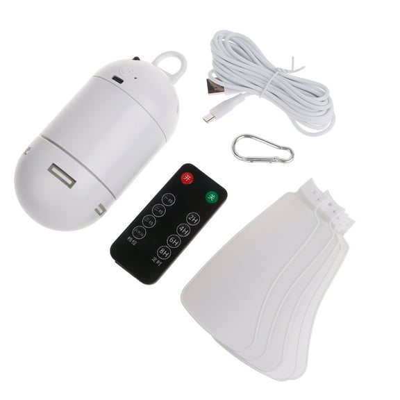 USB Camping Fan 4000mAh for Boys Girls Travel Tent Fan Timing and Remote Control