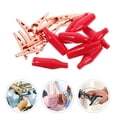 thumbnail image 2 of Miangastore Claw Shaped Alligator Clips Assorted Color 10Pack 1.3x0.4x0.4in, 2 of 8