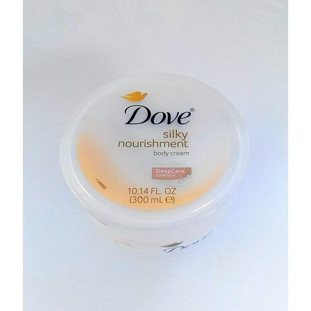 Dove Silky Nourishment Body Cream, 10.1 Ounce / 300 Ml (Pack of 2