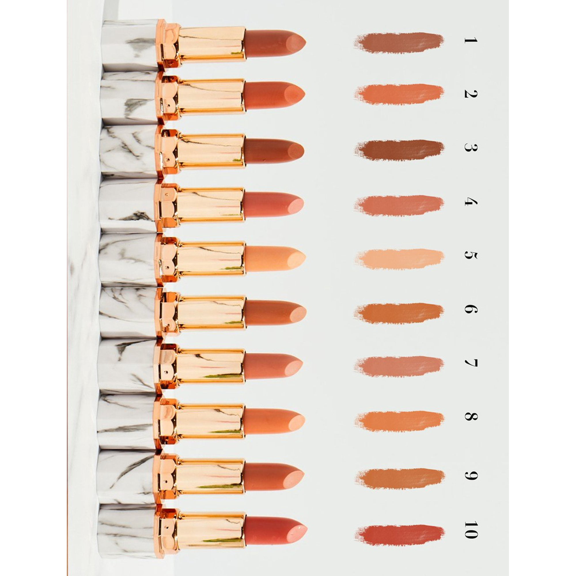 Nubyen Matte Plumping Lipstick Super Nudes, Nude 6 - Skin (Mimo)