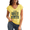 1-Yellow, variant on Women's Vintage Book Illustration V-Neck Sleeveless Shirt - Bold Open Pages Print, Casual Literary-Themed Tee for Book Lovers and Readers