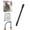 10in, variant on 1/2 Flexible Shaft Drill Bit Extension Bar Extender Torque Socket Bendable Flex Reach Ratchet Spanner Electric Drive Impact Wrench Wobble Offset Connecting Rod Hand Tools for Hard to Reach(10in+14in)