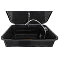thumbnail image 7 of JEGS 20 Gallon Parts Washer - 12 Gallon Solvent Capacity - 2.64-3.17 Gallon Per Minute Max Pump Output - Heavy Duty Steel Powder Coated Black with JEGS Logo, 7 of 7