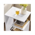 thumbnail image 3 of Buro Recamara Mueble Blanco Organizador Mesa Noche, 3 of 6
