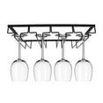 thumbnail image 4 of Organizador de copas de vino de color negro, soporte para colgar copas de vino, para cocina, bar y restaurante., 4 of 10