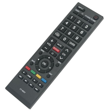 Brand New CT-8037 Remote Control for Toshiba 58L5400UC 65L5400 40L3400 65L5400UC