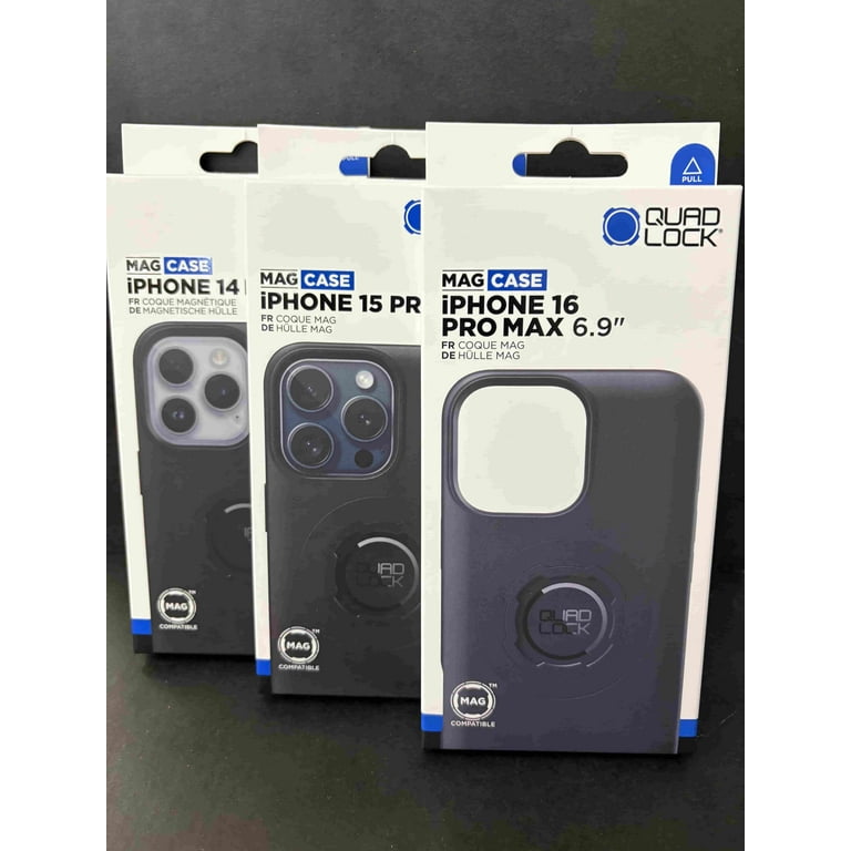Quad Lock Mag Case iphone 16 pro max case with Tempered