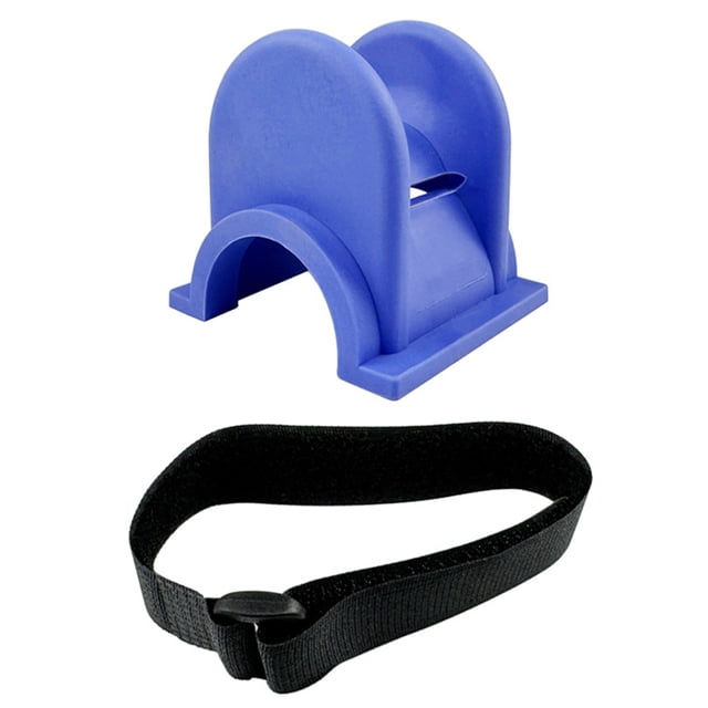 Soporte para Caña Pescar en Forma U Accesorios Portátiles para Aparejos Pesca TPE (azul)