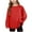 A152 Red, variant on Xdegoge Girls Oversized Long Sleeve T-Shirt Comfortable Casual Tops Crewneck Kids Teen Girl Shirts Soft Fashion Plus Size Tshirt Shirts