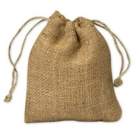 Bags & Bows by Deluxe 924-21 Burlap Cloth Bags - Case of 12