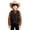Grey, variant on Kids Girls Western Vest Sleeveless Tassel Vest Halloween Cowboy Costume For Boys For Kids Western Outfit 3-12 Years