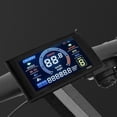 thumbnail image 4 of Electric Bike LCD Display Panel, ABS Shell 24V 36V 48V SM Connector Large Color Screen Easy Installation Electric Scooter LCD Display  for 0.9in Handlebars, 4 of 7