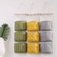 thumbnail image 1 of Bolsa de almacenamiento colgante con 3 bolsillos sobre la puerta, organizador de armario, bolsa de almacenamiento impermeable de lino y algodón para dormitorio, baño y cocina, 1 of 8