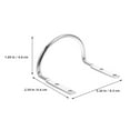 thumbnail image 2 of BRIGHTFUFU 8Pcs Wall Tool Hanger U Shaped Holder Loop For Workspace Organization, 2 of 7