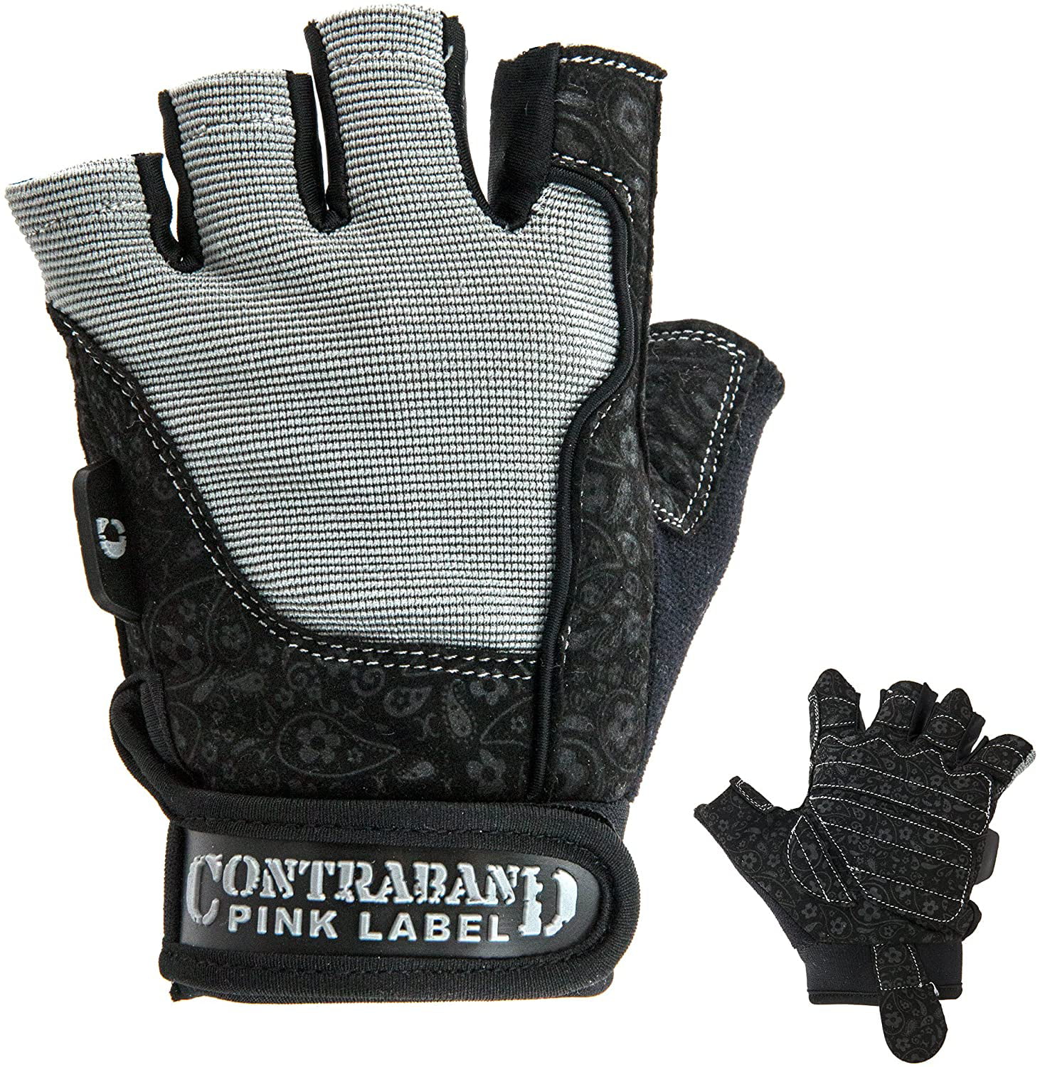 Contraband Pink Label 5127 Weight Lifting Gloves PAIR 