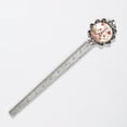thumbnail image 5 of Valentine's Day Silver Lace-Edged Bookmark - Reading Accessory for Book Lovers, 5 of 5