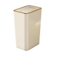 thumbnail image 1 of Trash Can With Lid 2.6 Gallon / 10 Liter Small Garbage Can With Push Type Trash Can For Living Room Kitchen And Bathroom With Lid And Trash Can 5 Out Of, 1 of 2