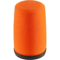 High-Density Foam Mic Covers, Replacement Windscreen for Shure SM7 Microphones – Orange Microphone Cover, Reduces Plosives & Breath Noise with Snap-On Design by Auray
