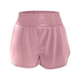 thumbnail image 4 of Kingdiese Womens High Waisted Workout Shorts For Yoga Running Gym Fitness Control Athletic Shorts With Built In Liner Shorts Bathing Suit Women Tennis Shorts Size XS, 4 of 5