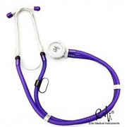EMI Sprague Rappaport Dual Head Stethoscope Frosted Purple #112