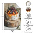 thumbnail image 4 of BZSMCE Kitchen Towels Creative Fruit Cake Pattern Durable Kitchen Towel, 4 of 7