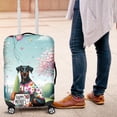 thumbnail image 4 of Happy Mother's Day Best Doberman Pinscher Mom Ever Travel Luggage Cover Doberman Dog Lover Gifts Suitcase Dust Protective Decor - 03002, 4 of 5