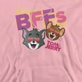 thumbnail image 2 of Tom and Jerry Movie Bffs Unisex Adult Pull-Over Hoodie,Pink, 2X-Large, 2 of 5