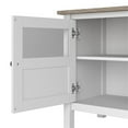 thumbnail image 3 of Pemberly Row Farmhouse Coffee Table With Set of 2 End Tables and Drawers, 3 of 9