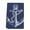 Blue, variant on Nautical Anchor Kitchen Towels Set of 1, Navy Blue Coastal Marine Minimalist Rope Absorbent Dish Towels for Kitchen, Microfiber Hand Towel, Quick Drying Tea Towel for Cleaning Decorative Dishcloths