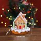 thumbnail image 4 of Fiudx Ofertas relámpago Tienda de decoración de casas de nieve navideñas, puesto de postres, escaparate, microdecoración, accesorio de decoración, decoración, 4 of 5